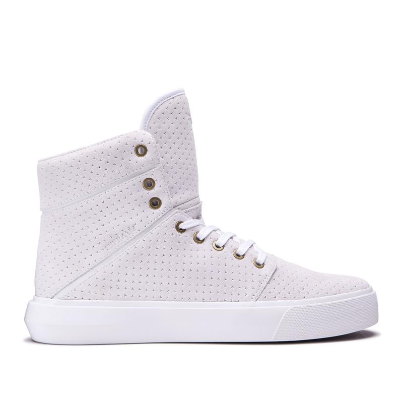 Supra CAMINO Sneaker High Damen Weiß Online Kaufen VNOCY0216